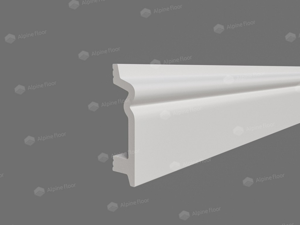 Напольный плинтус Tanle TL011036 Фосе  Белый