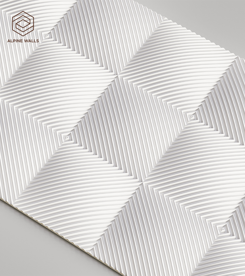 Декоративная панель Geometrium ECOGR0207W  Белый