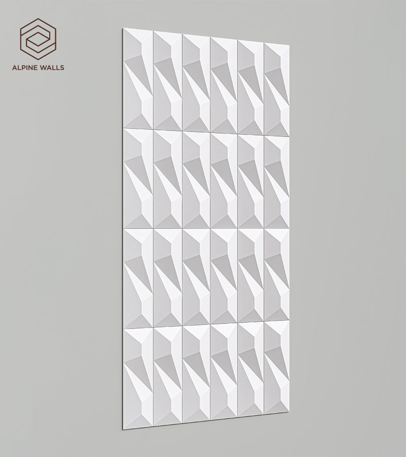 Декоративная панель Geometrium ECOGR0206W  Белый