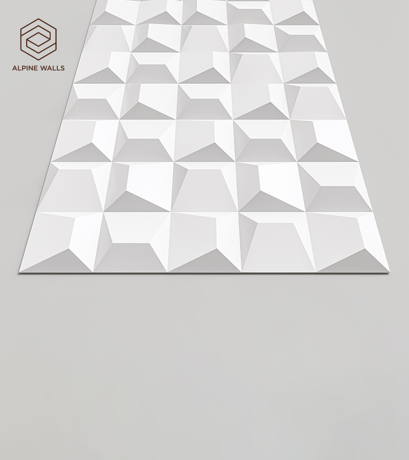 Декоративная панель Geometrium ECOGR0202W  Белый